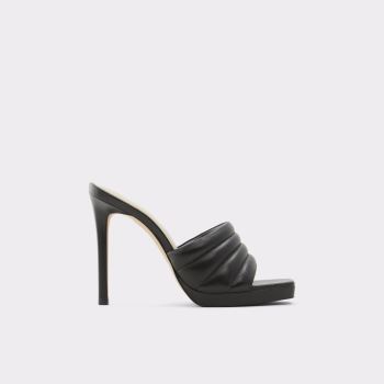 Black Aldo Gennia Women's Mules | x828LlhZ