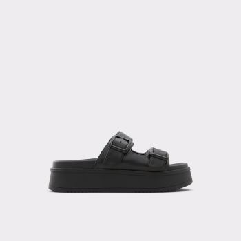 Black Aldo Jika Women's Sandals | 3h1cLEfm