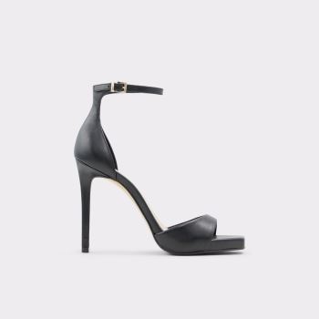 Black Aldo Livia Women's Dress Sandals | p7kbOztL