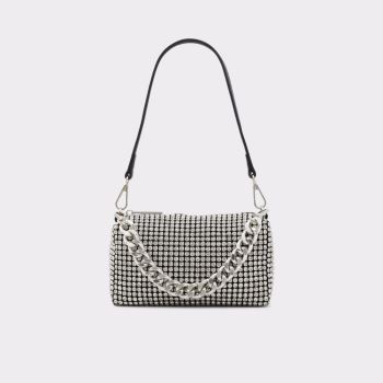 Black Aldo Louna Women's Shoulder Bags | B1EGMkyu