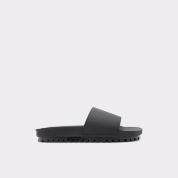 Black Aldo Mazaro Men's Sandals | LufJehRN