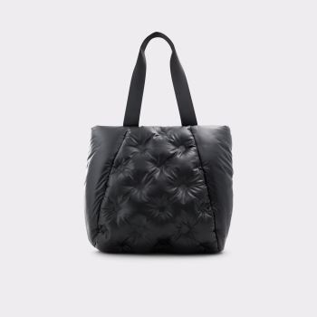 Black Aldo Puffcarry Women's Tote Bags | sIpzuXj1