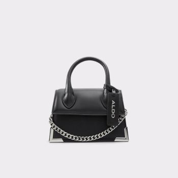 Black Aldo Pythonia Women's Clutch Bag | 8AqT9RjM