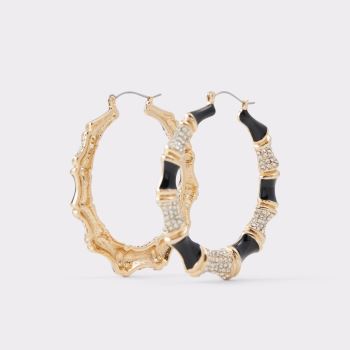 Black-Gold Multi Aldo Erendari Women's Earrings | PXasHkUs