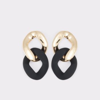 Black-Gold Multi Aldo Galare Women's Earrings | 59aUzRuk