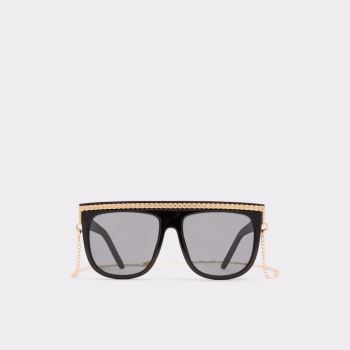 Black-Gold Multi Aldo Gliradith Women's Sunglasses | OO7jJ82B