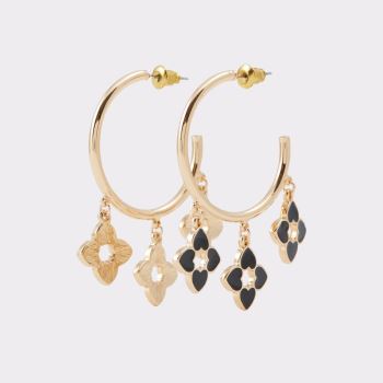 Black-Gold Multi Aldo Zaligan Women's Earrings | nDZAA5CX