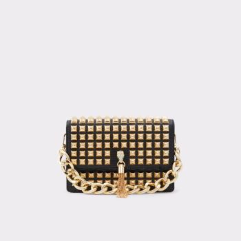 Black Synthetic Smooth Aldo Gorgia Women's Clutch Bag | 3Iren0vZ