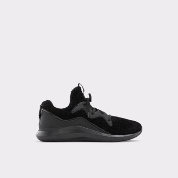 Black Textile Knit Aldo Janarde Men's Sneakers | senv5gxr