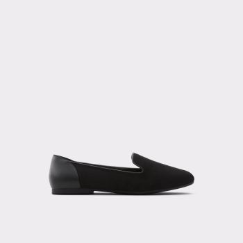 Black Textile Mixed Material Aldo Mythimna Women's Loafers | S06Gm6C2