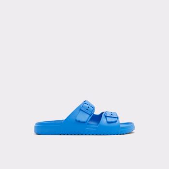 Blue Synthetic Rubber Aldo Hideo Men's Sandals | 2HIxATtJ