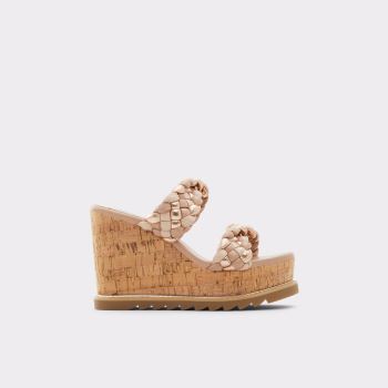 Bone Multi Aldo Corky Women's Wedges | fP7C9Fk4