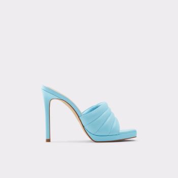 Bright Blue Aldo Gennia Women's Mules | hdgkikZy