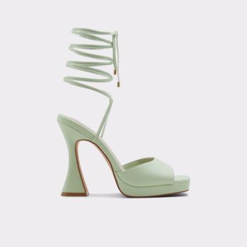 Bright Green Aldo Daphnee Women's Heels | Lwj2Saqf