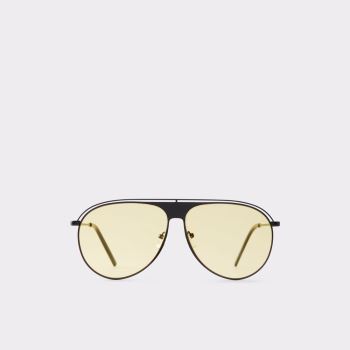 Bright Yellow Aldo Reptans Men's Sunglasses | 3QJ5LYyw