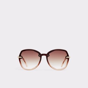 Brown Aldo Cortegaca Women's Sunglasses | g9A55SQW