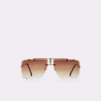 Brown Aldo Silikatu Men's Sunglasses | ARx2dAm0