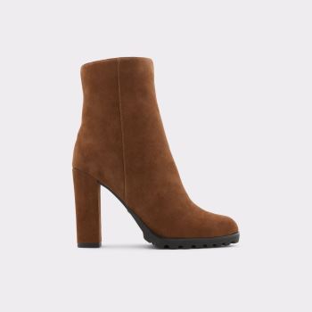 Brown Aldo Tealith Women's Boots | MzcHkseX