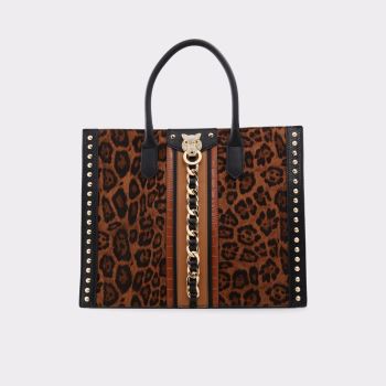 Brown Multi Aldo Aboma Women's Tote Bags | 4OzrhxgY