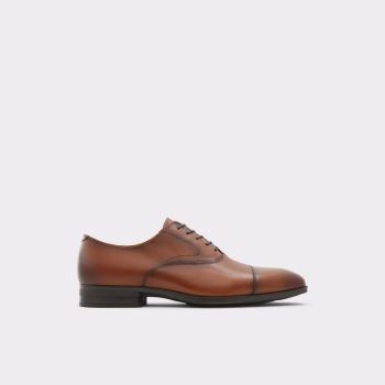 Cognac Aldo Miraylle Men's Dress Shoes | ZMKIpd7T