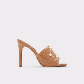 Dark Beige Aldo Zaesa Women's Dress Sandals | aKWsuF6l