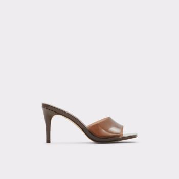 Dark Brown Aldo Acaeclya Women's Dress Sandals | U16gfYgN