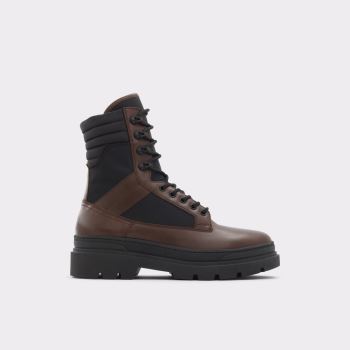 Dark Brown Aldo Field Men's Boots | hVqfhJ6T