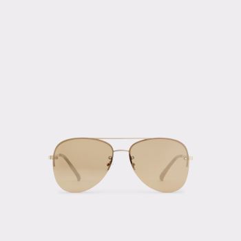 Gold Aldo Ascaride Men's Sunglasses | kqkbf6cS