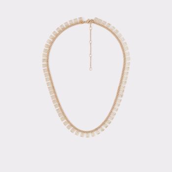 Gold Aldo Gavaddlaen Women's Necklace | v0vjvZ9T