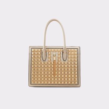 Gold Aldo Ladonia Women's Tote Bags | ZCmDbcav