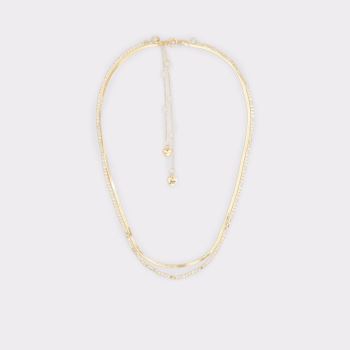 Gold Aldo Lenany Women's Necklace | nNVspAlp