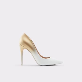 Gold Aldo Stessy Women's Pumps | 6n9z6pkI