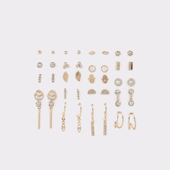 Gold-Clear Multi Aldo Adwardodda Women's Earrings | OSvh8kI4