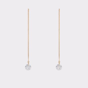 Gold-Clear Multi Aldo Cartigliano Women's Earrings | AAupUUnd