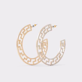 Gold-Clear Multi Aldo Rharema Women's Earrings | ffmNAq8d