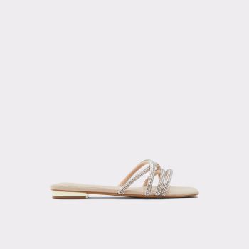 Light Beige Aldo Rossie Women's Dress Sandals | 78mdPWnt