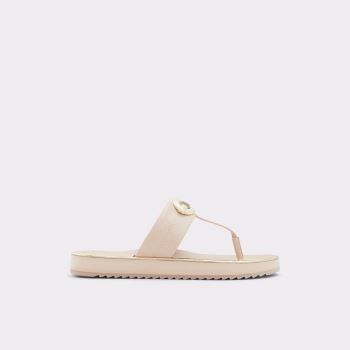 Light Pink Aldo Searene Women's Flat Sandals | K7sUzQUr