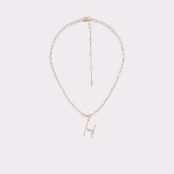 Light Yellow Aldo Aessa Women's Necklace | Mlb93ZsD