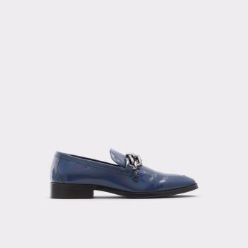 Medium Blue Aldo Celebrio Men's Dress Shoes | I2PSG8p3