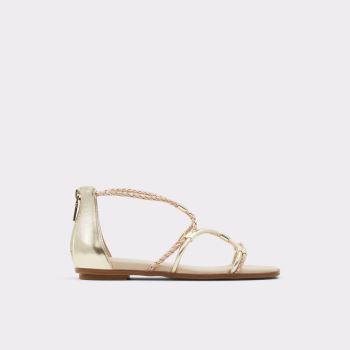 Metallic Multi Aldo Oceriwenflex Women's Flat Sandals | ny9vRM1F