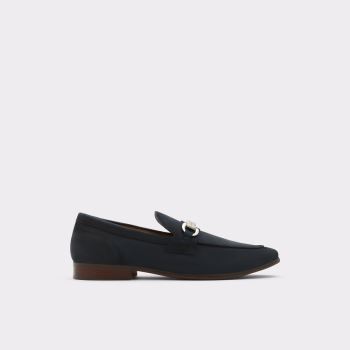 Navy Aldo Monetto Men's Loafers | t48cCRKJ