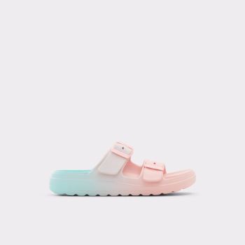 Pastel Multi Aldo Eteiven Women's Flat Sandals | d0BT2BuU