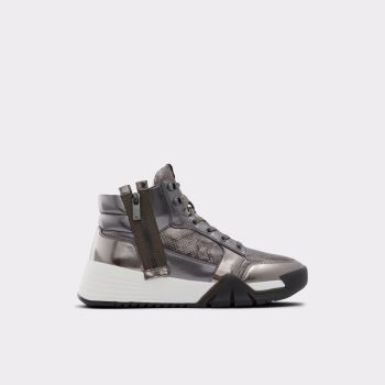 Pewter Aldo Palladia Men's Sneakers | 8myszn1d