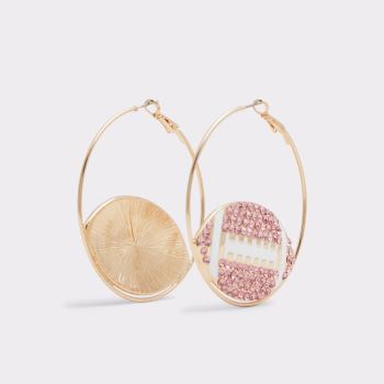 Pink Aldo Quarterback Women's Earrings | dWGQYFRR