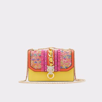 Pink Overflow Aldo Rheanastraw Women's Mini Bag | WCzHxuxo