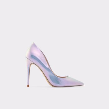 Purple Synthetic Satin Aldo Stessy Women's Pumps | HOySpzwf