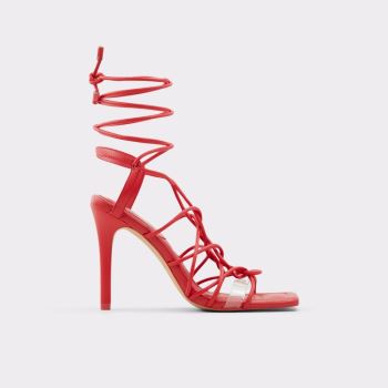 Red Aldo Truelove Women's Dress Sandals | XuIWEKBb