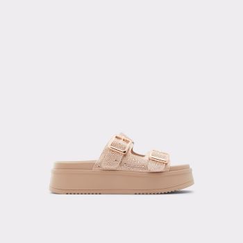 Rose Gold Aldo Jika Women's Platform Shoes | V5dZzCMP