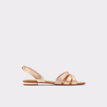 Rose Gold Aldo Marassi Women's Flat Sandals | EK3nJmMp