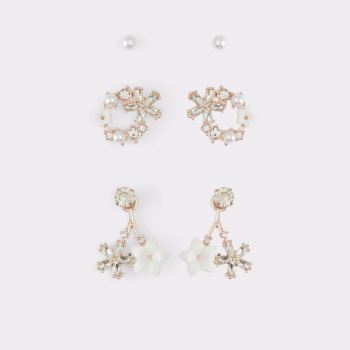 Rose Gold Aldo Pinak Women's Earrings | vylSwp8w